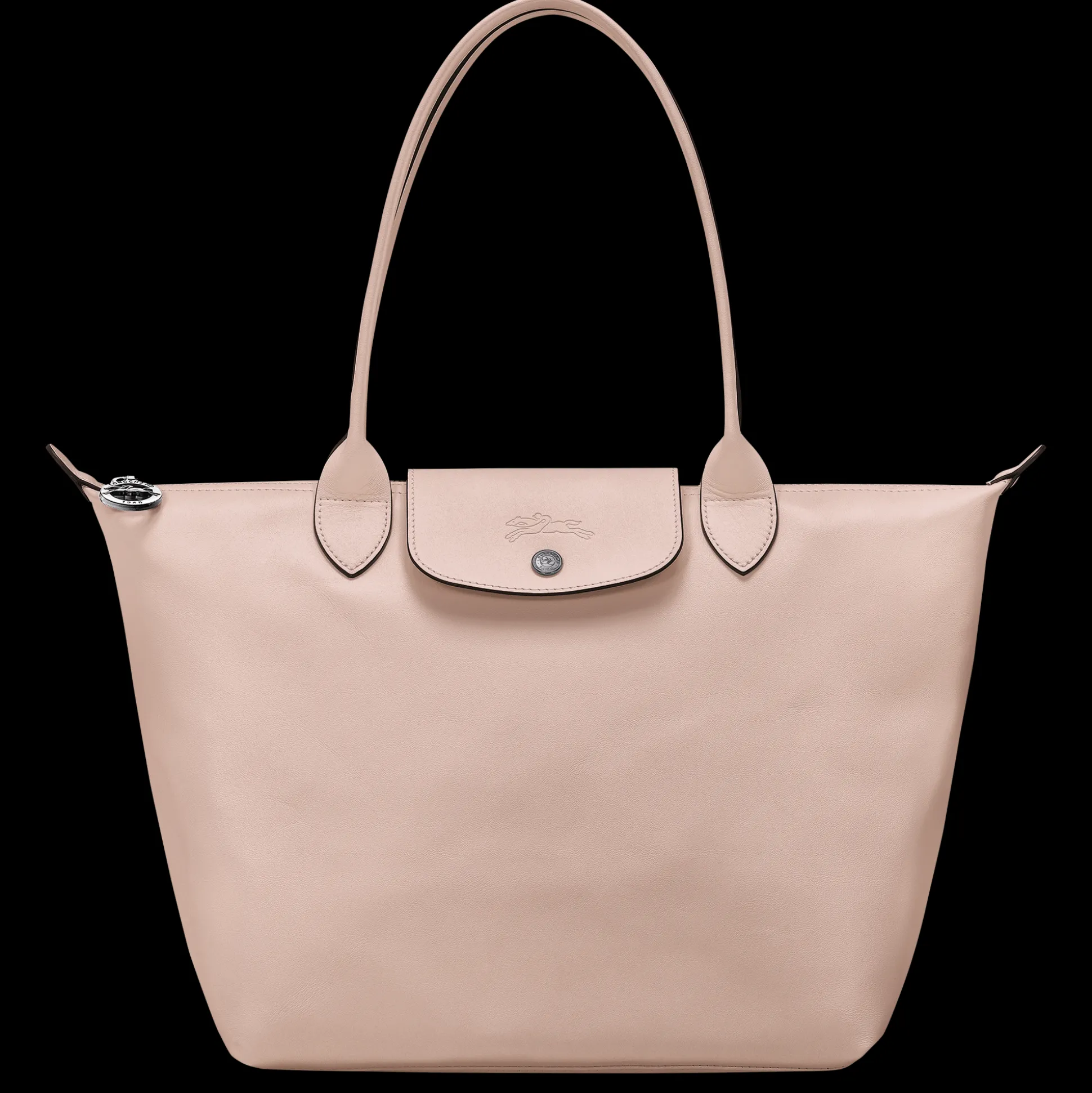 Cheap Longchamp Shopping bag M BeigePelle