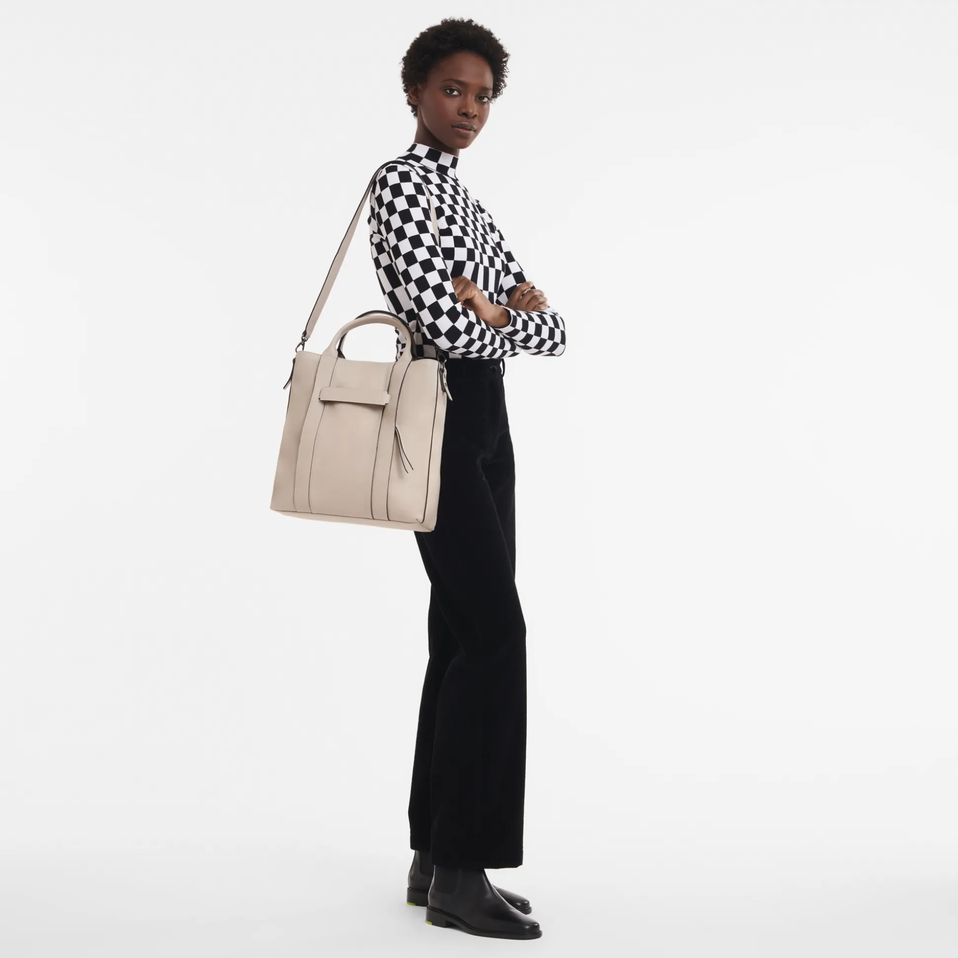 Hot Longchamp Shopping bag M Argilla