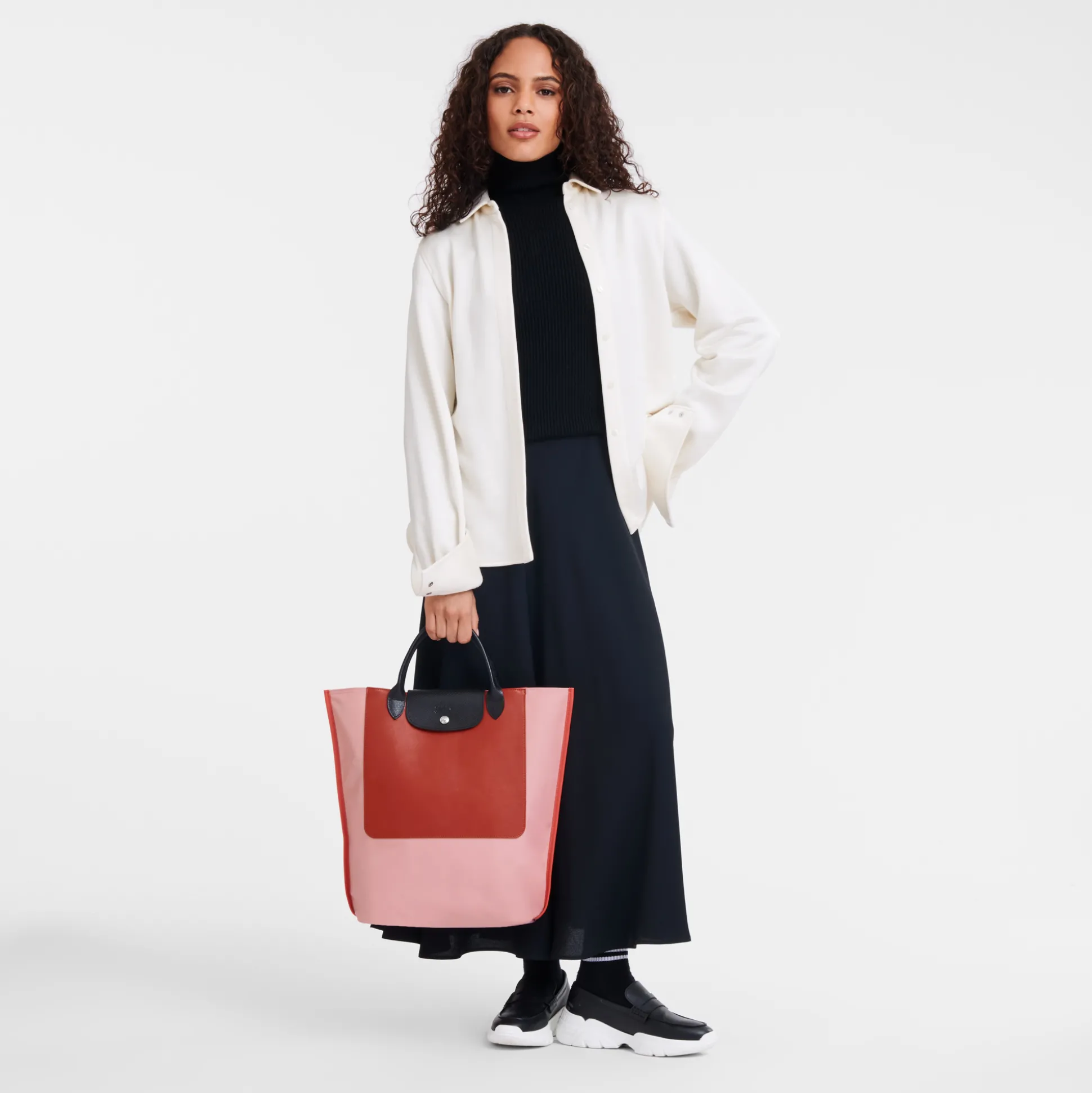 Cheap Longchamp Shopping bag M Rosa