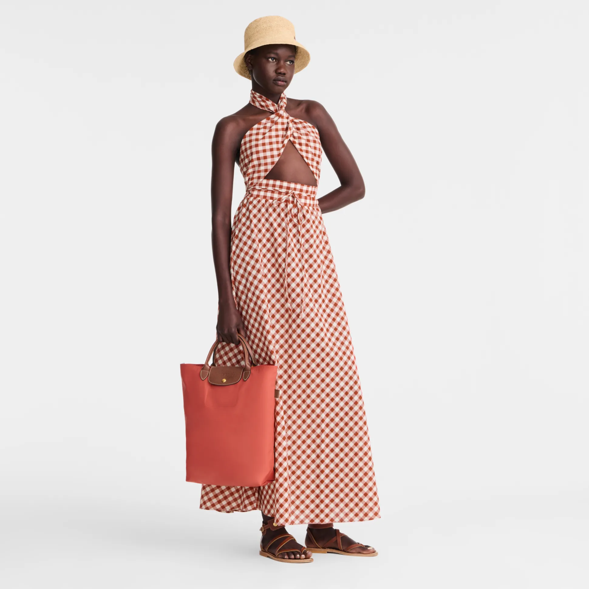 Online Longchamp Shopping bag M Pomodoro