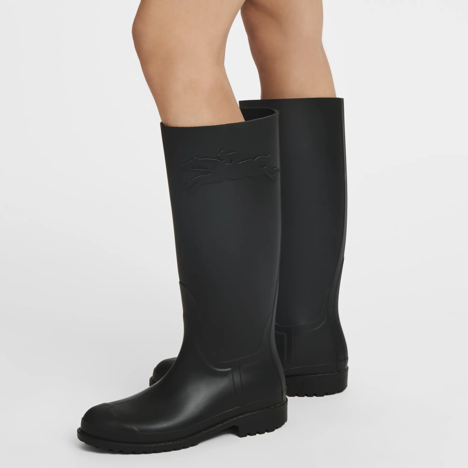 Outlet Longchamp Stivali bassi Nero