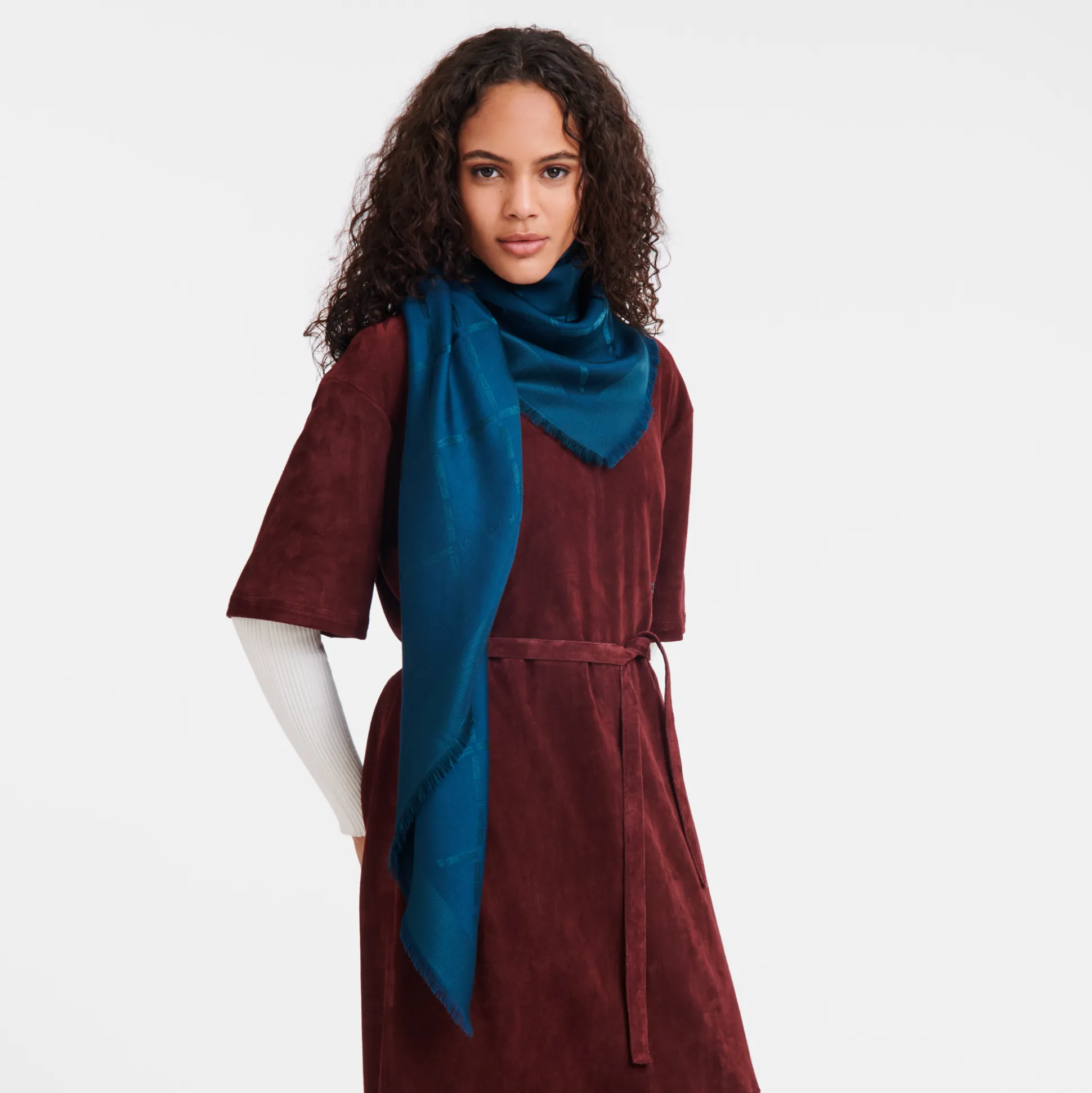 Hot Longchamp Stole Inchiostro