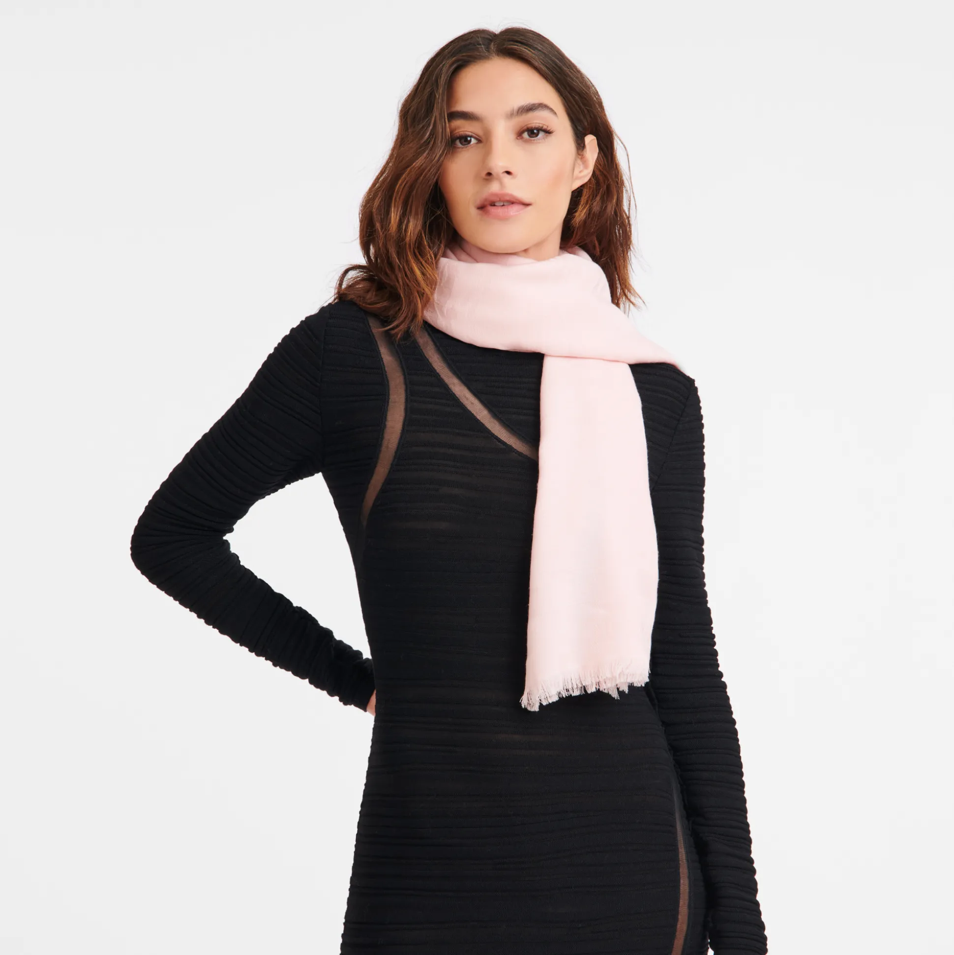 Flash Sale Longchamp Stole BeigePelle