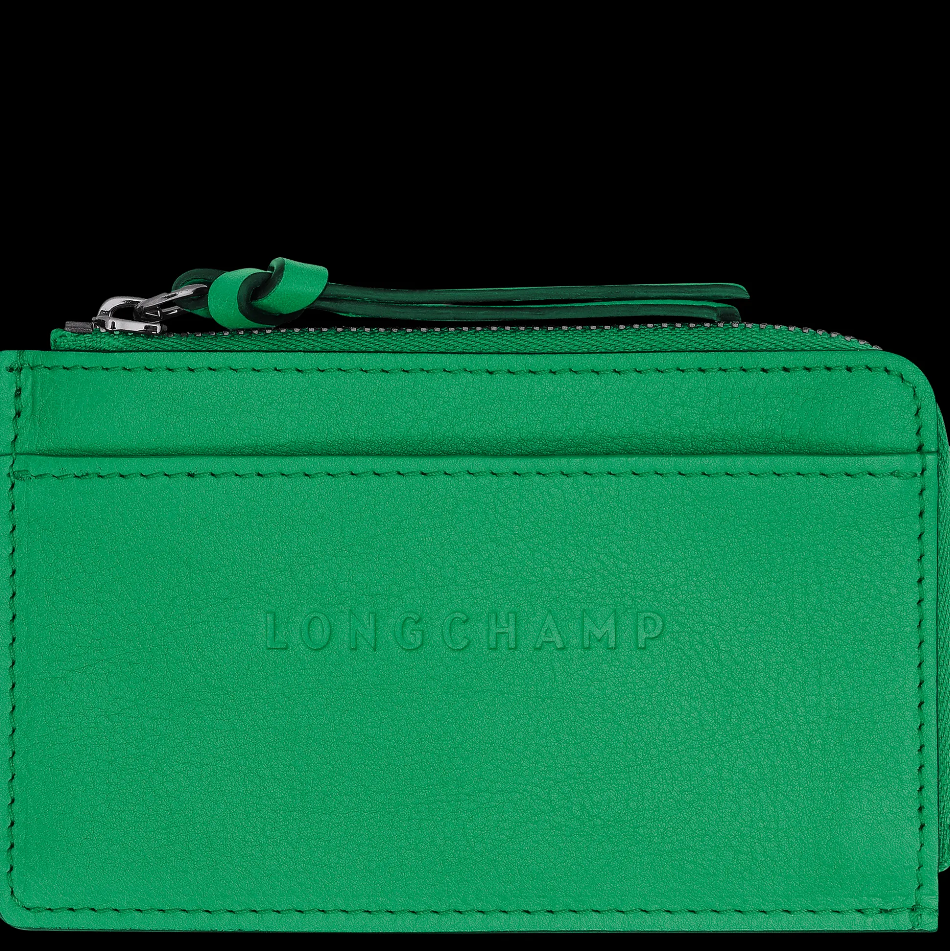 Best Sale Longchamp Tarjetero Verde