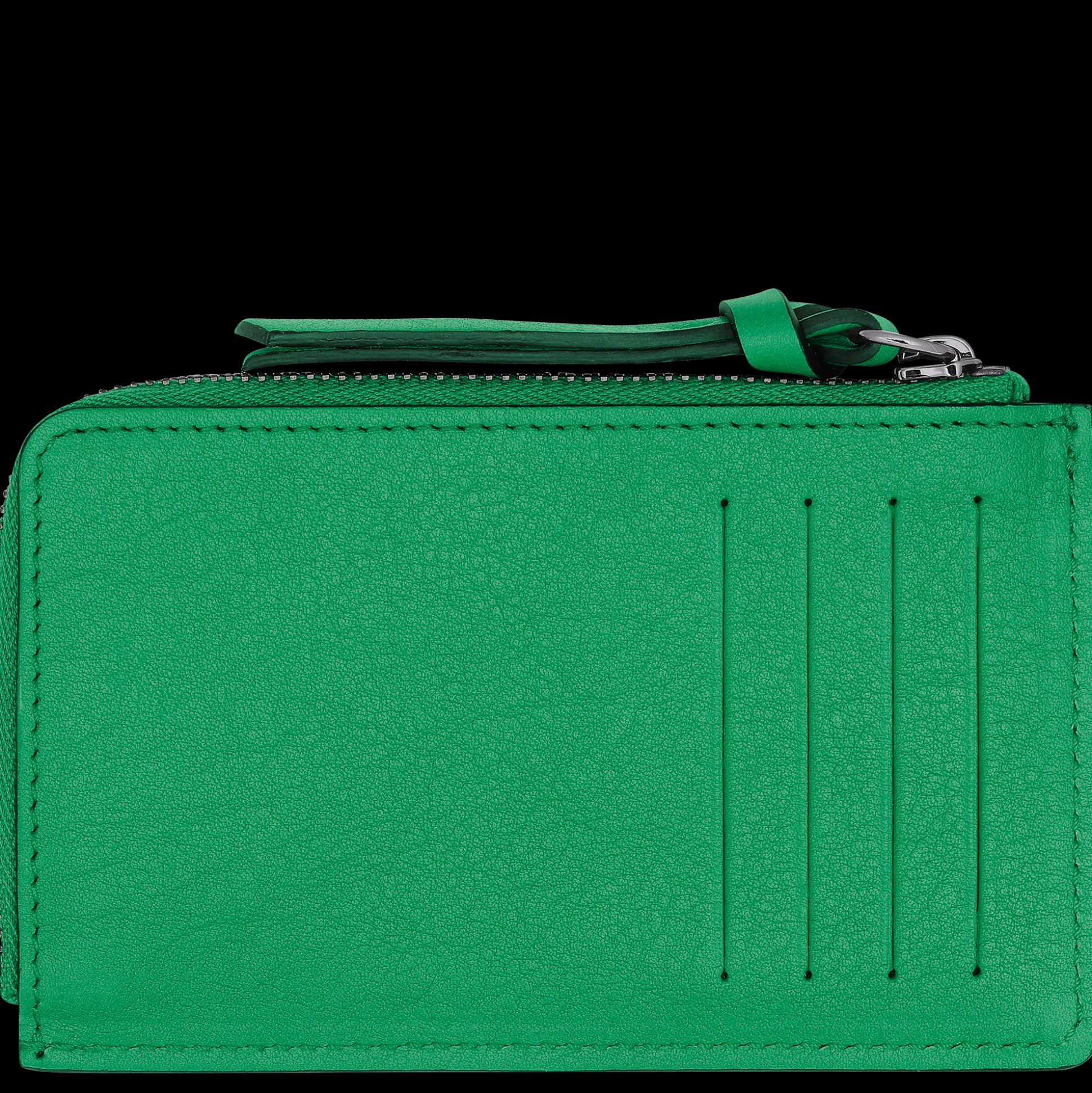 Best Sale Longchamp Tarjetero Verde