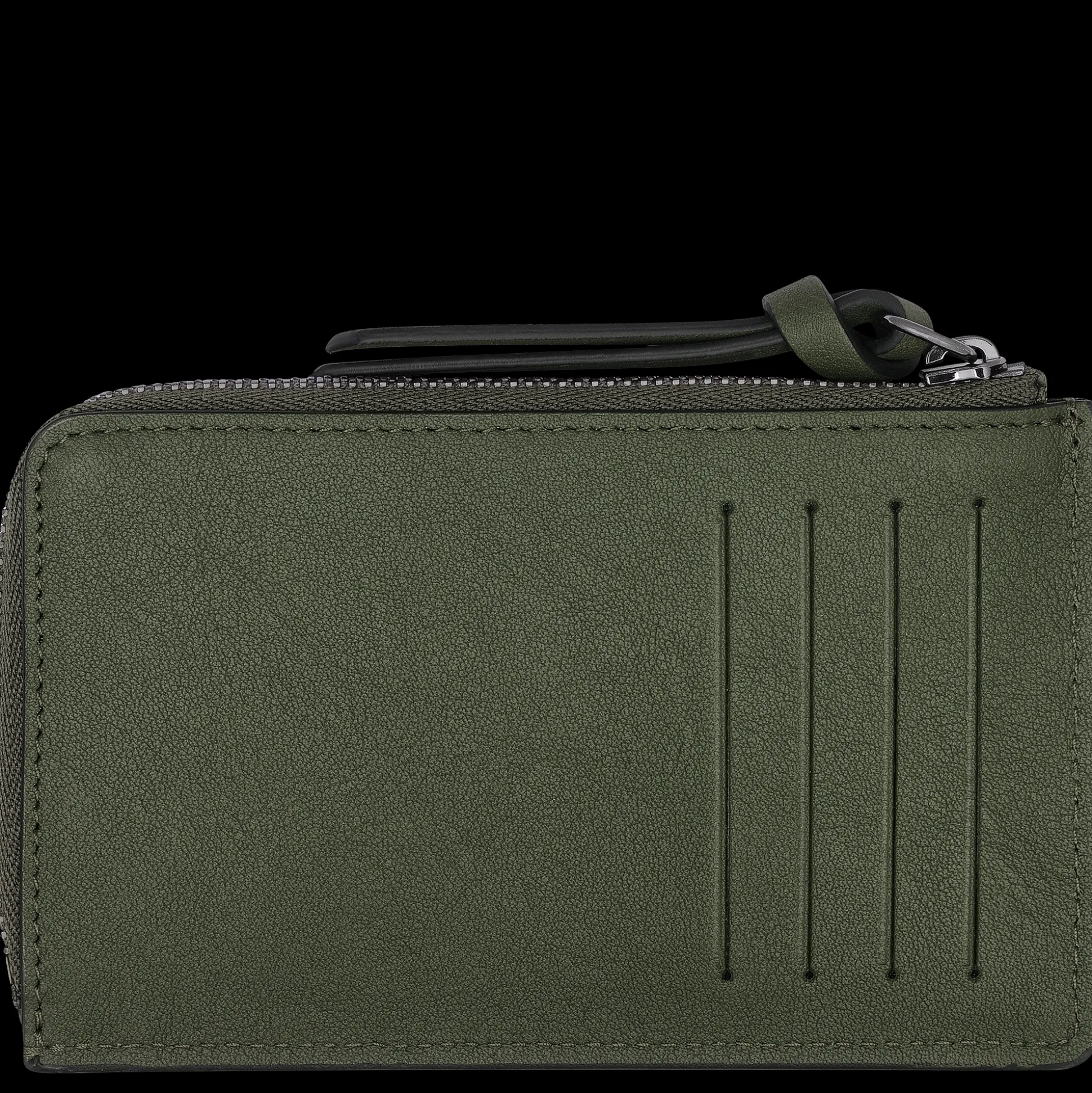 Flash Sale Longchamp Tarjetero Kaki