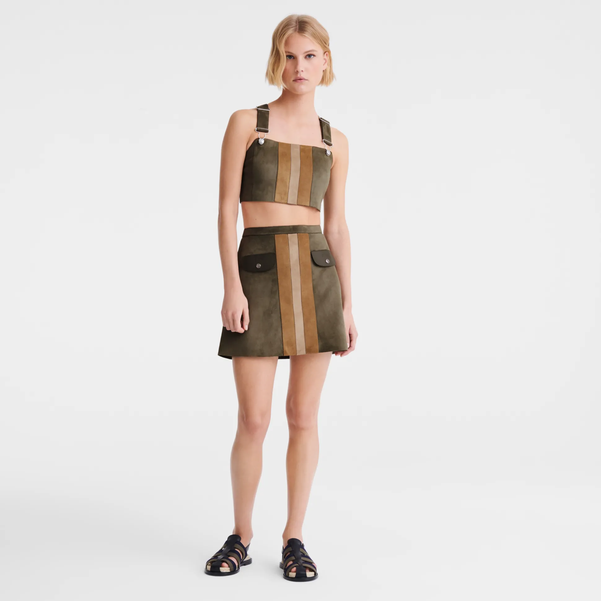 Cheap Longchamp Top Kaki