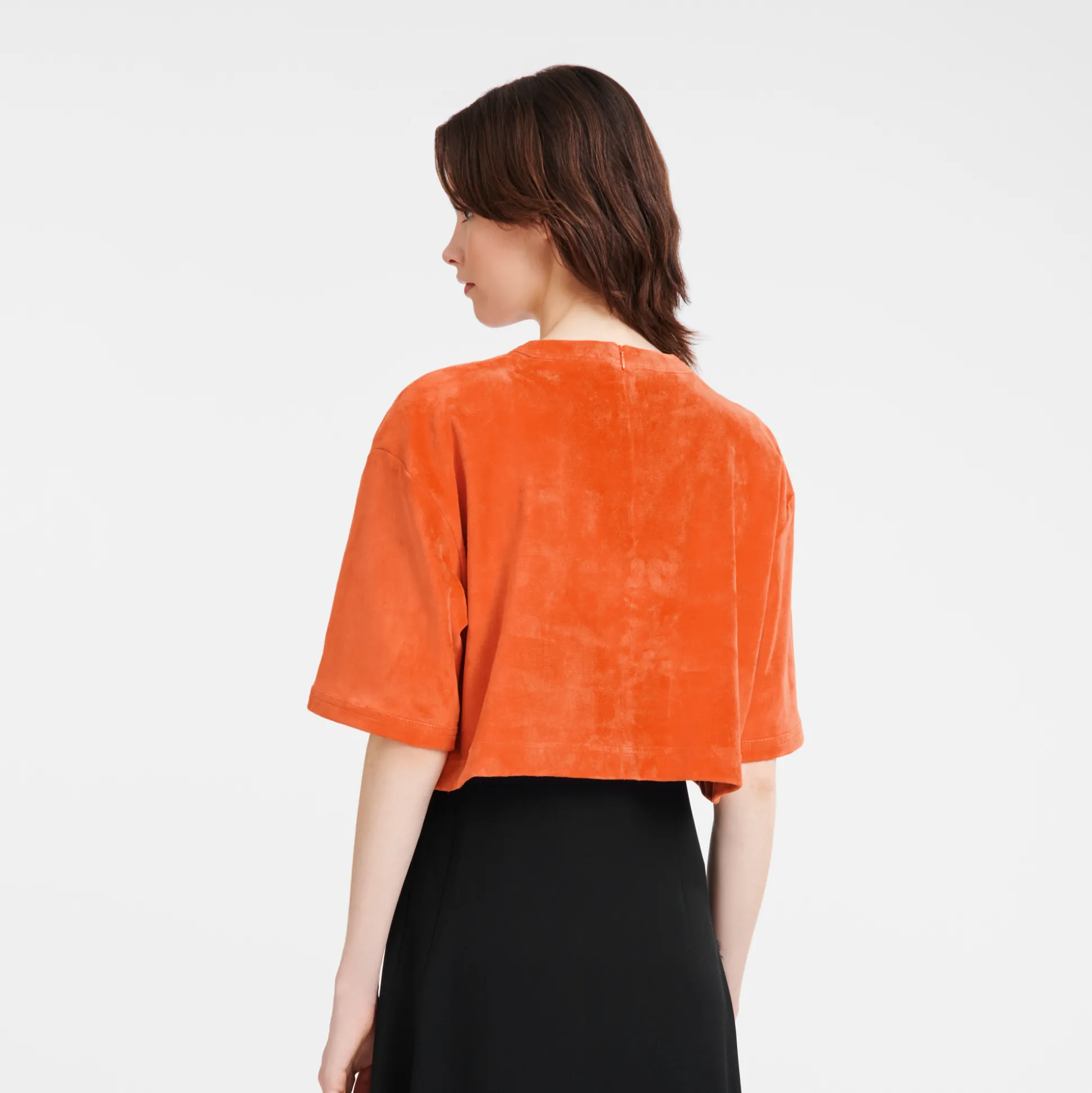 top_corto_in_pelle_2-4.webp Hot Longchamp Top corto in pelle Arancio