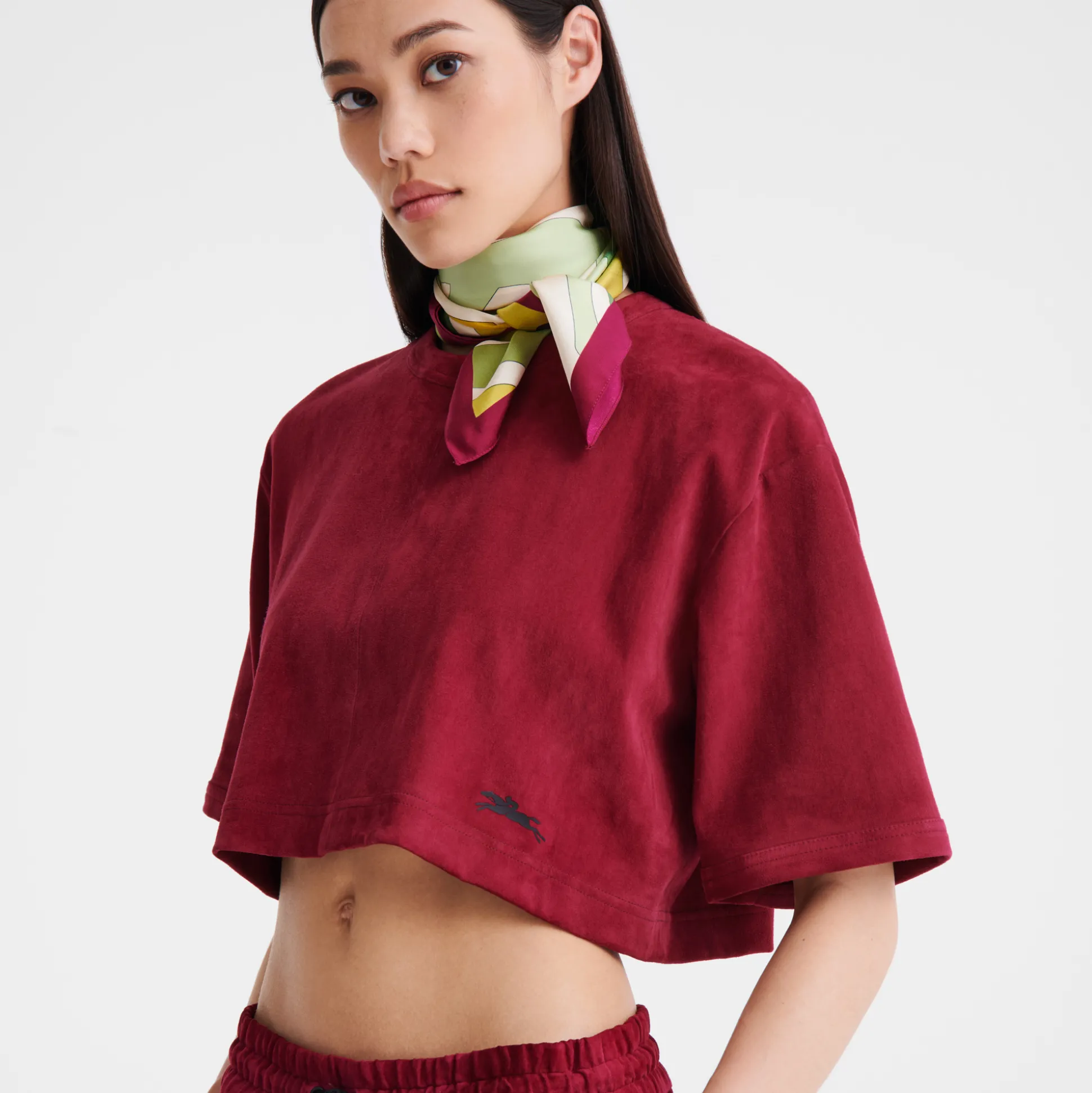 top_corto_in_pelle_3-5.webp Online Longchamp Top corto in pelle Barbabietola