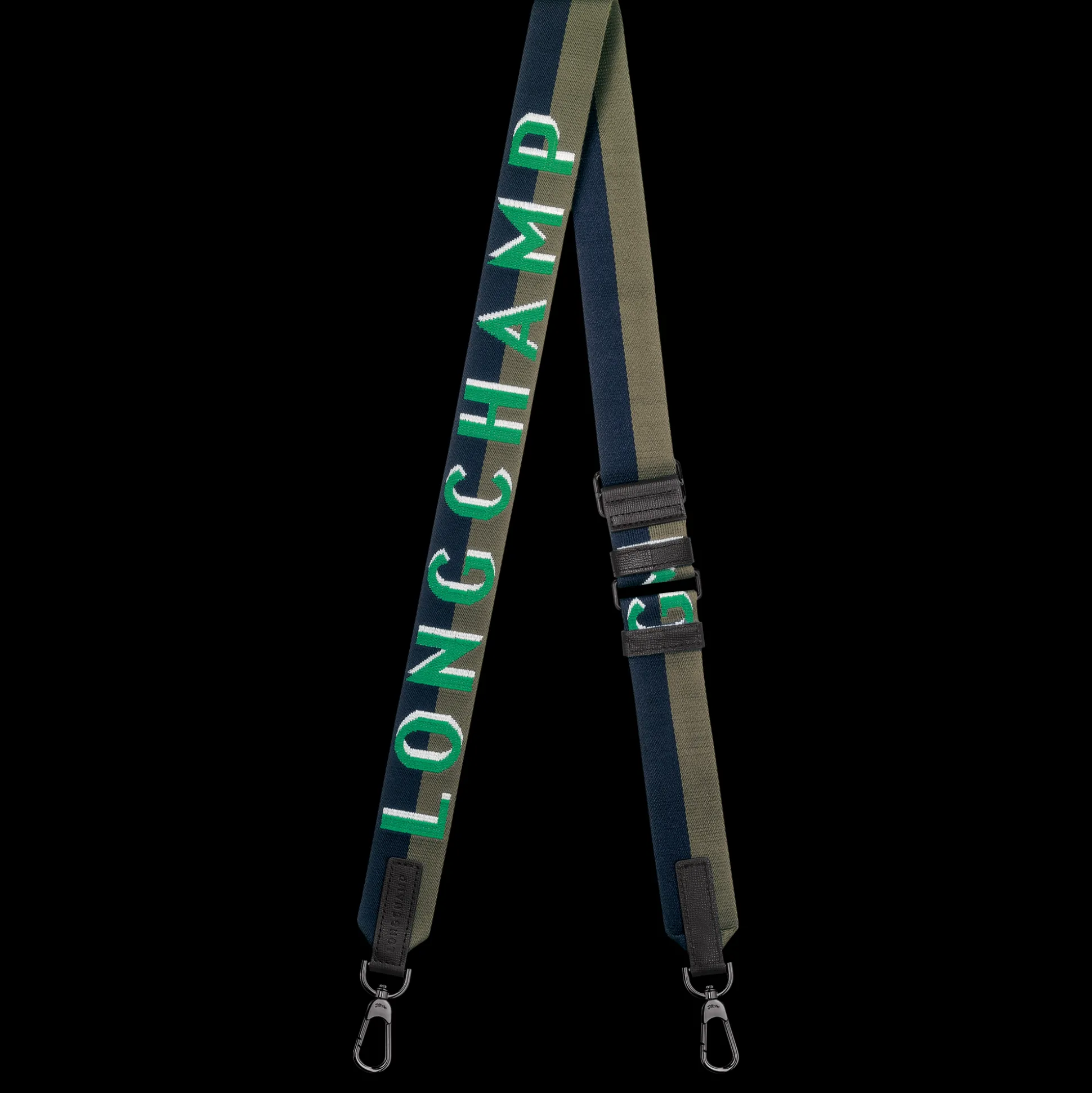 Shop Longchamp Tracolla regolabile Verde