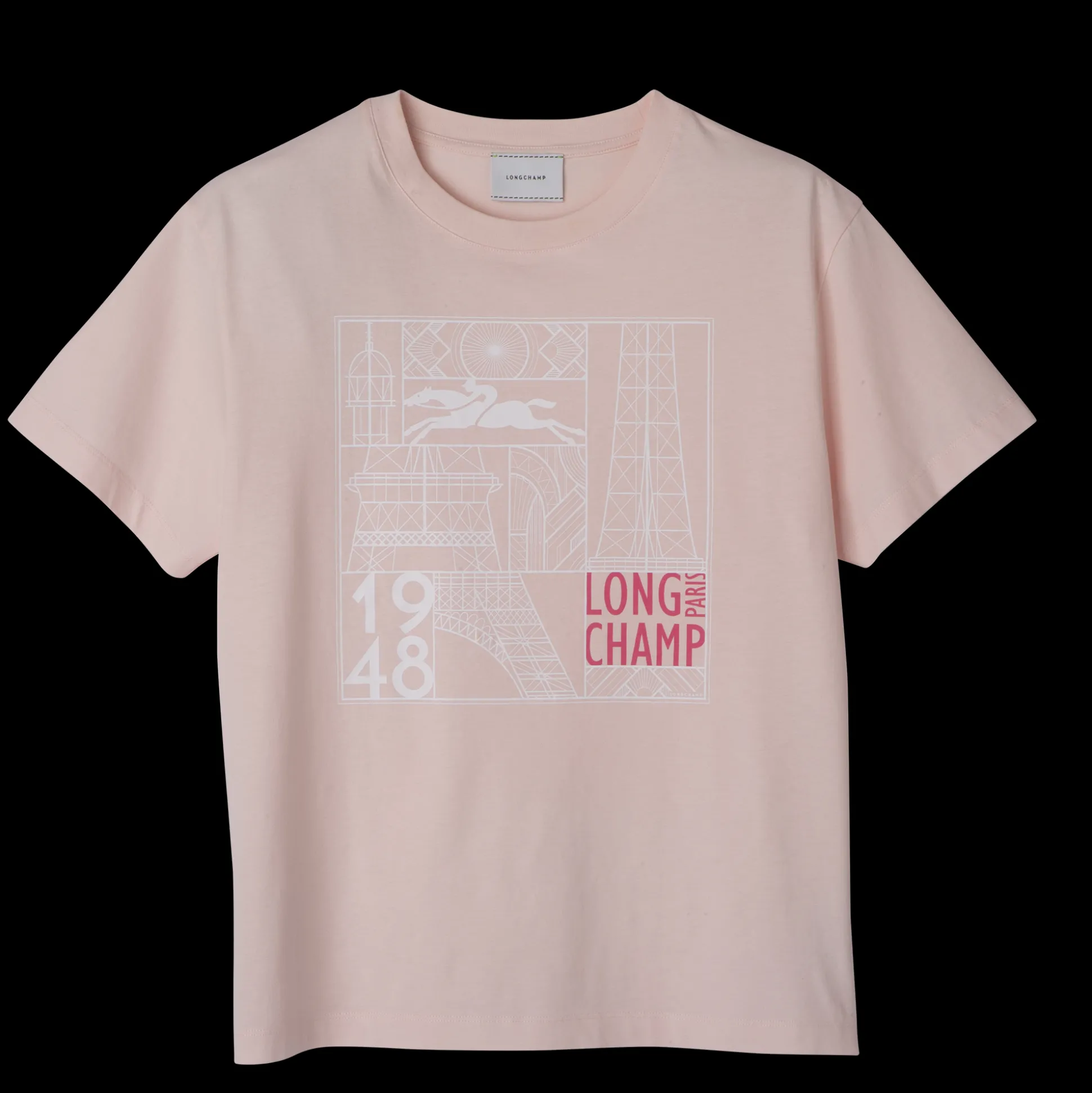 Sale Longchamp T-shirt Ballerina