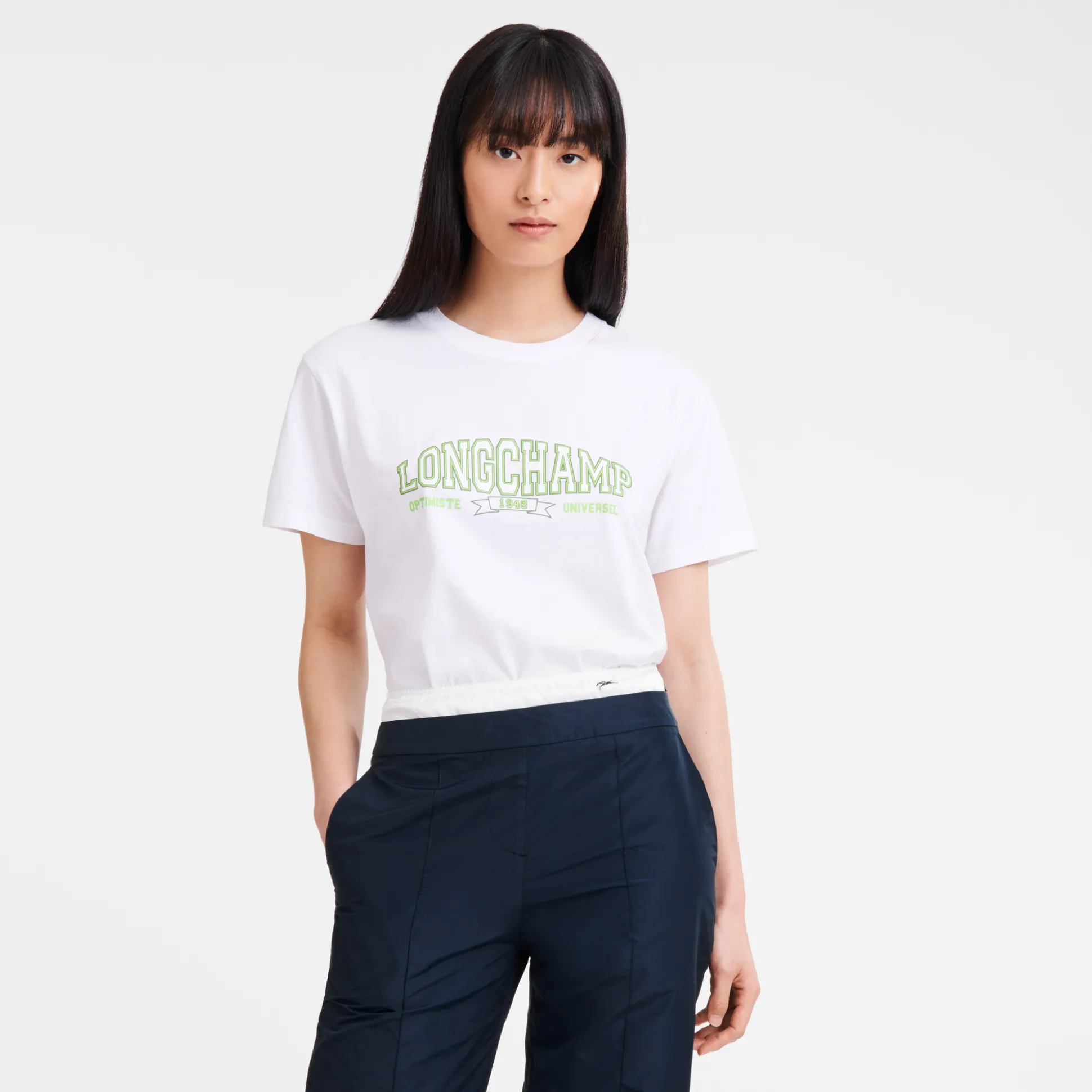 Store Longchamp T-shirt Bianco