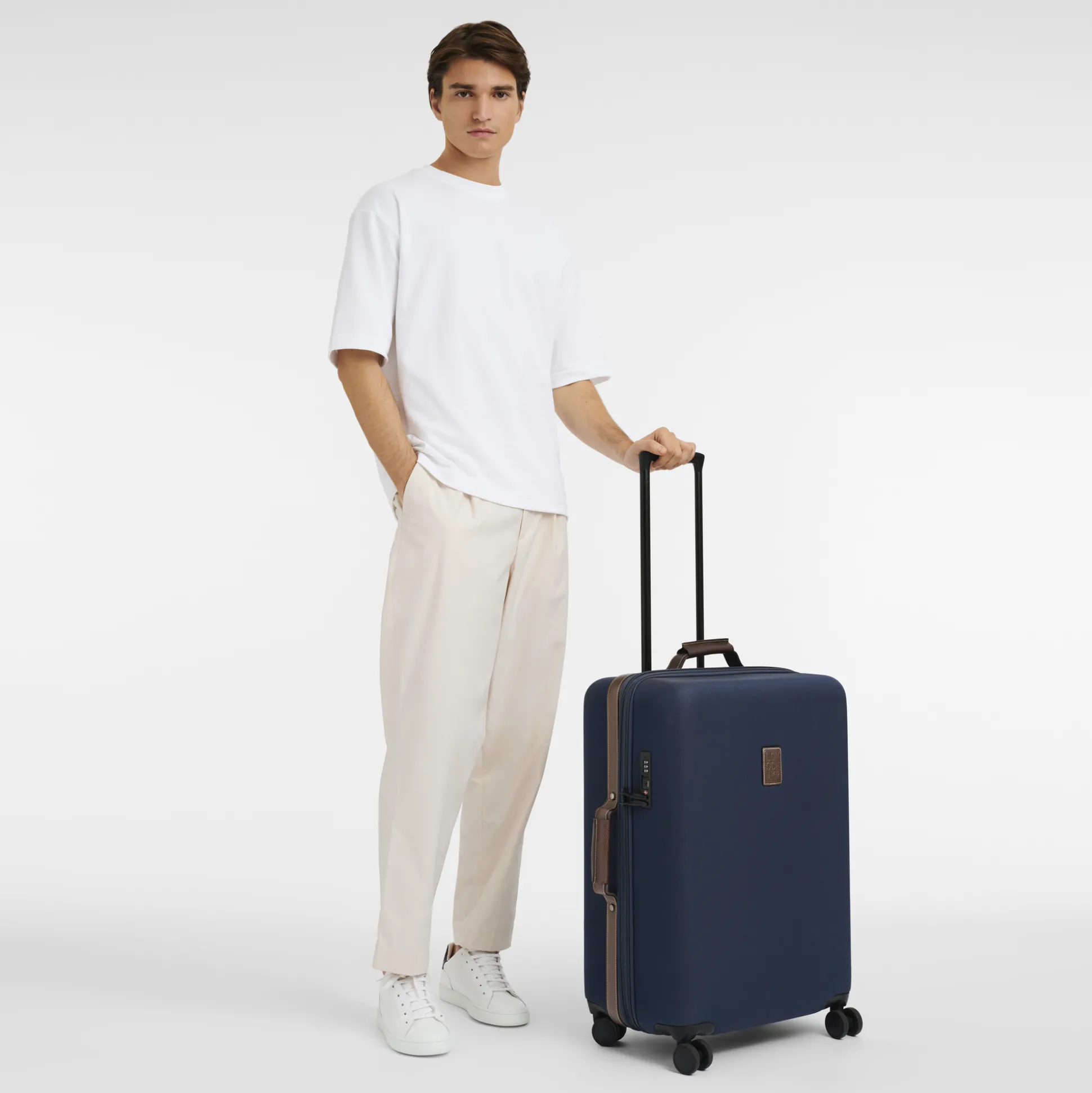 Discount Longchamp Valigia L Blu