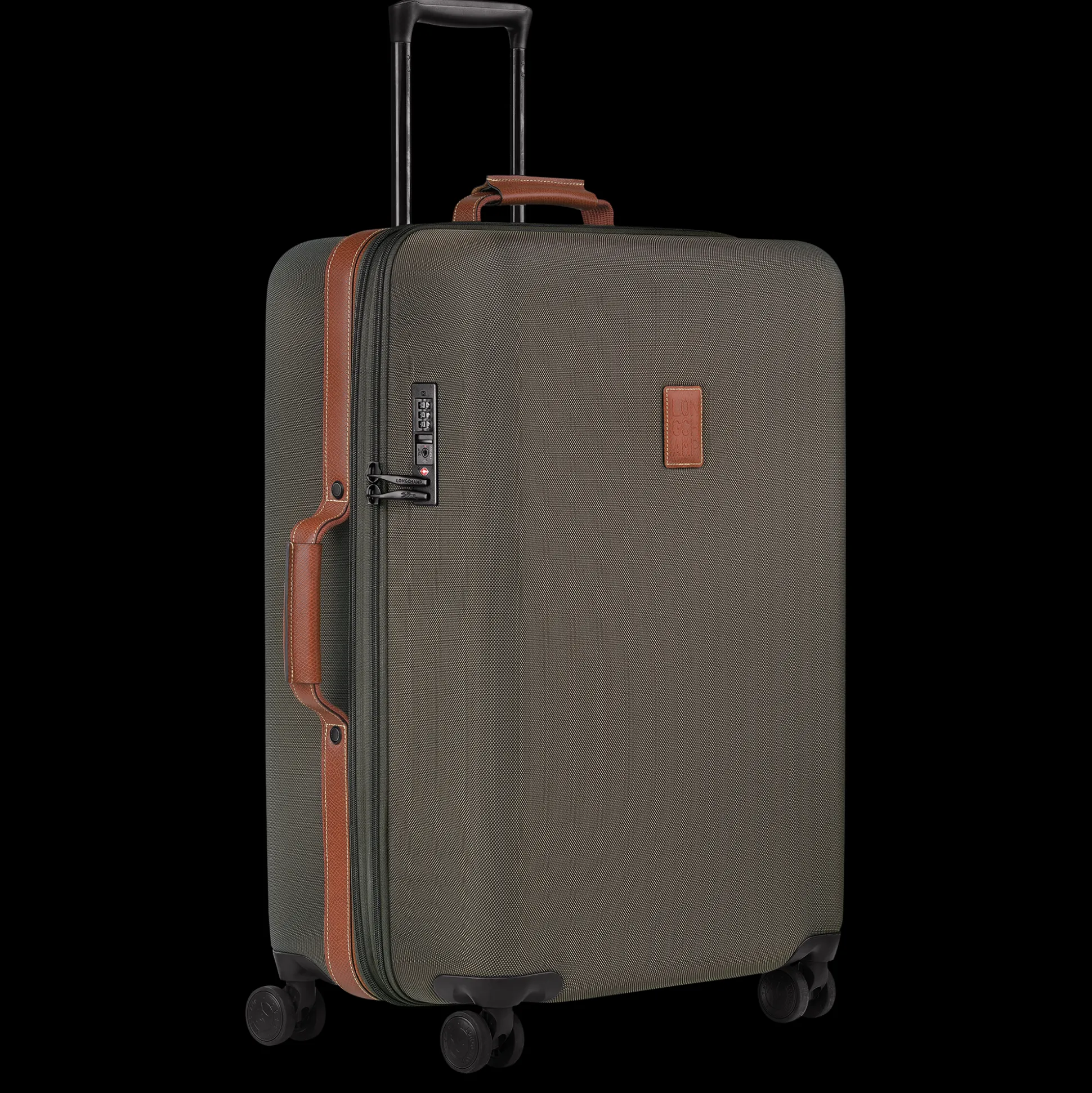 New Longchamp Valigia L Marrone