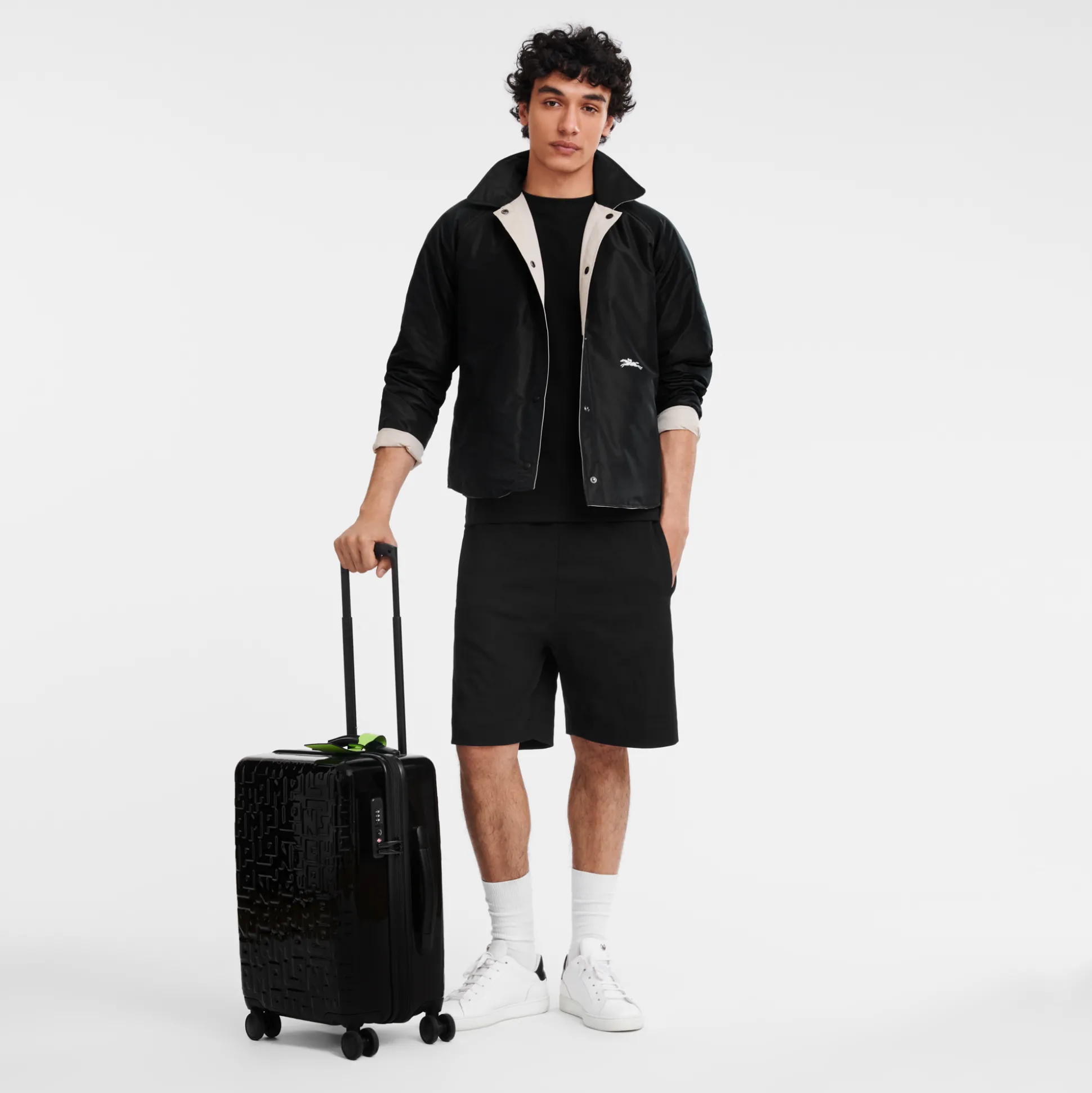 Clearance Longchamp Valigia M Nero