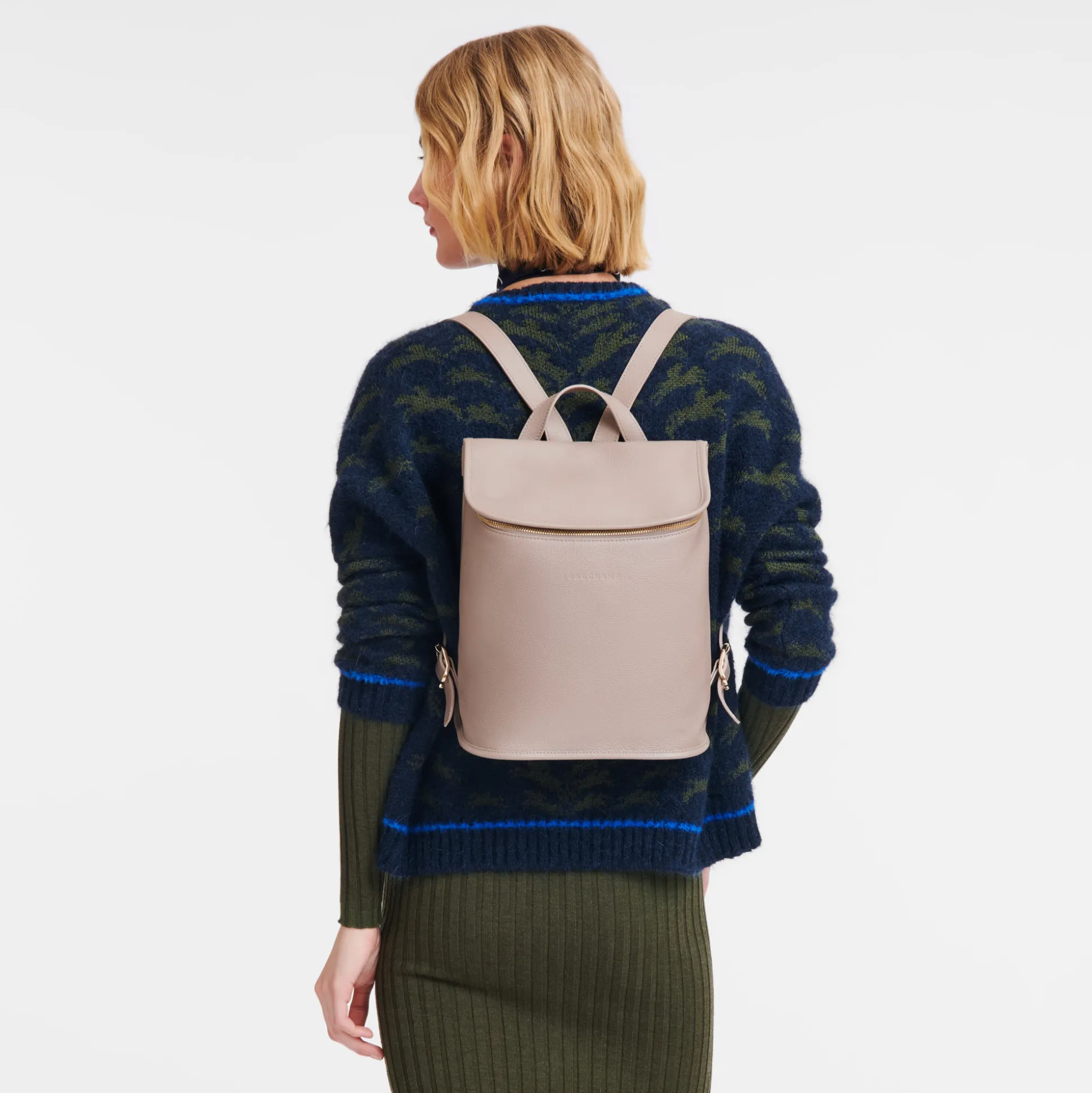 New Longchamp Zaino Tortora