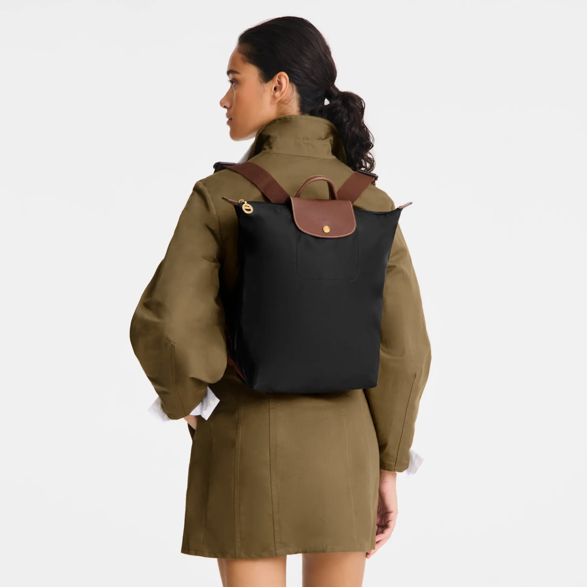 Sale Longchamp Zaino M Nero