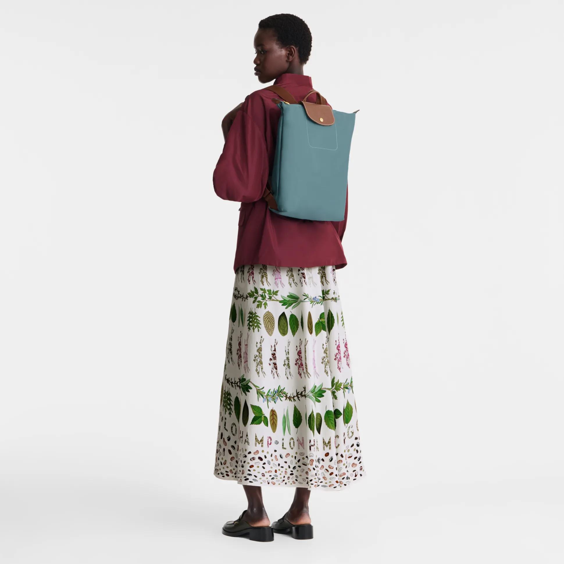 Discount Longchamp Zaino M Eucalipto